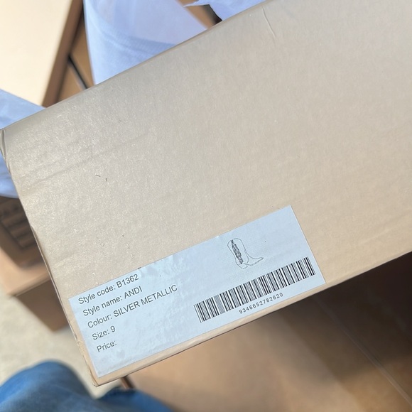 BILLINI ANDI SILVER METALLIC boots - Picture 5 of 6